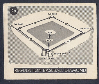 28 Regulation Baseball Diamond